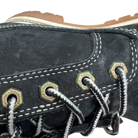 Timberland Nellie Waterproof Suede Leather Low Top women's ankle snow boots Sz 6 - Picture 6 of 13
